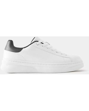 Pull&Bear Casual Sneakers Met Detail - Wit