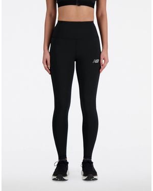 New Balance Sport Sleek High Rise Leggings - Black