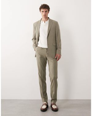 Mango Paris Super Slim Fit Trouser Co-ord - Natural