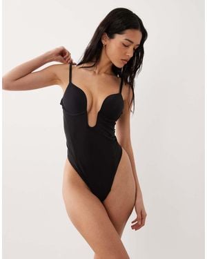 Calvin Klein Perfectly Fit Bodysuit - Black