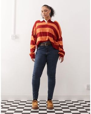 Noisy May Skinny Jeans - Blue