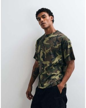 Weekday Boxy Fit Oversized T-shirt - Green
