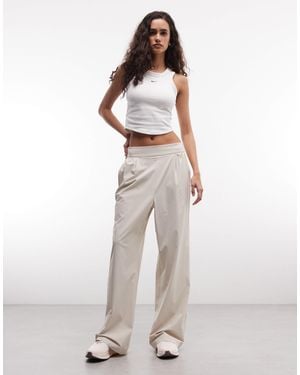 Nike Dri-fit Wide Leg Pants - White