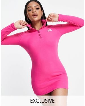 The North Face 100 Glacier Fleece Dress - Pink
