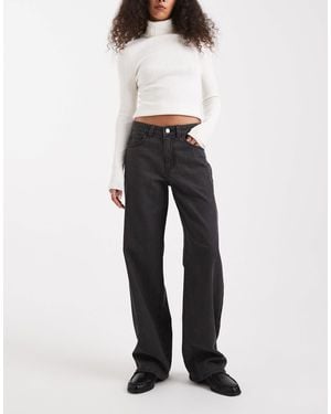 Vero Moda Kirsa Mid Rise Straight Leg Jeans - White