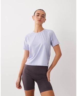 4505 Nylon Performance Mesh Quick Dry Running T-shirt - White