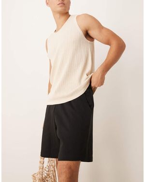 New Look Pantaloncini Neri - Nero