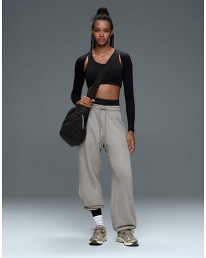Oysho Comfortlux Long Sleeve Arm Warmers - Grey