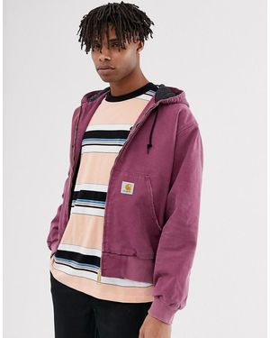 Carhartt Chaqueta fucsia en tejido orgánico OG Active - Rosa