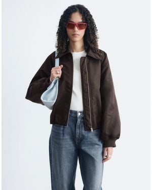 & Other Stories Relaxed Fit Bomber - Black