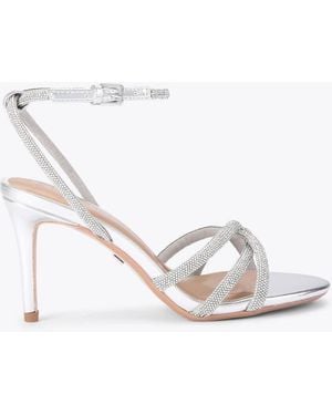 KG by Kurt Geiger Abra Heel Heeled Sandals - White