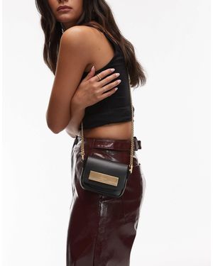 AllSaints Etta Chain Crossbody Bag - Black