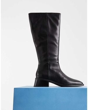 Vagabond Shoemakers Shoemakers Blanca Leather Tall Knee Boots - Black