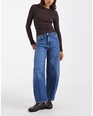 ONLY Jessica Jeans Barrel Medio - Blu