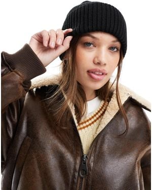Object – strick-beanie - Braun