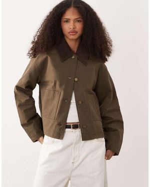 Mango Barn Jacket - Brown