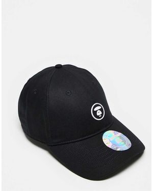 Aape By A Bathing Ape Gorra De Béisbol Negra De Aape By A Bathing Ape - Azul