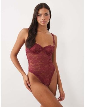 ASOS Hazel Underwired Lace Body