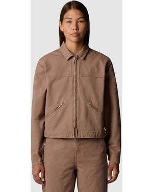 The North Face Cedar - veste workwear en toile - latte - Marron
