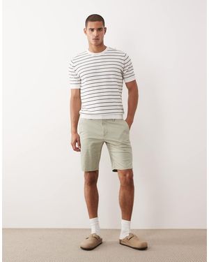Mango Chino Shorts - Natural
