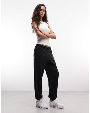 Monki joggers With Cuffed Hem - Blue