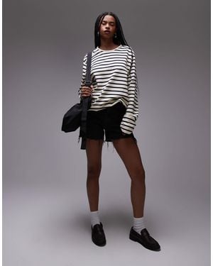 Tommy Hilfiger Regular Mom Shorts - Grey