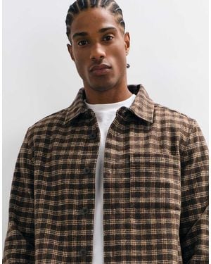 New Look Relaxed Fit Overshirt - Brown