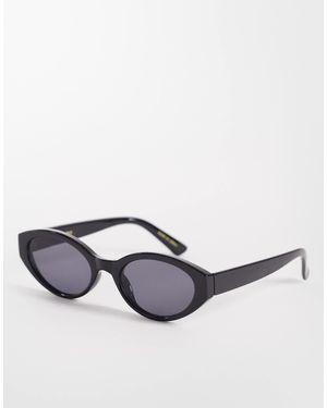 Mango Cat Eye Oval Sunglasses - Metallic