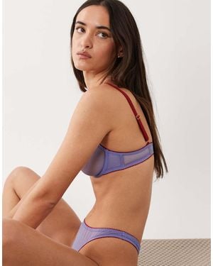 Dora Larsen Hallie Tulle Thong - Purple