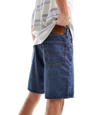 Levi's 468 Stay Loose Denim Shorts - Blue