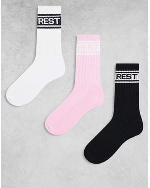 Brave Soul – 3er-pack sportsocken - Mehrfarbig