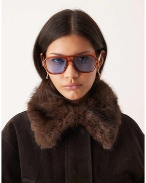 ASOS Aviator Sunglasses - Black