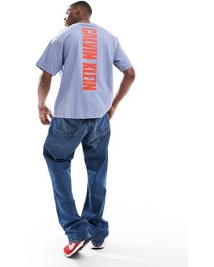 Calvin Klein – t-shirt - Blau