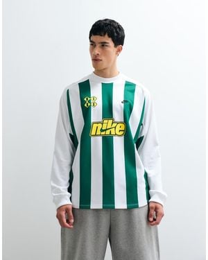 Nike Futbol Stripe Goalie Top - Green