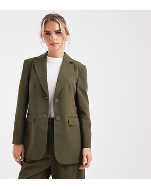 Miss Selfridge Oversized Blazer - Green