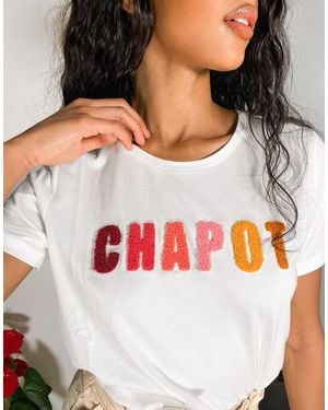 FABIENNE CHAPOT Terry T-Shirt - White