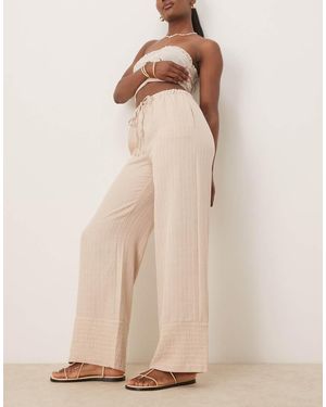 Jdy Wide Leg Trousers - Natural