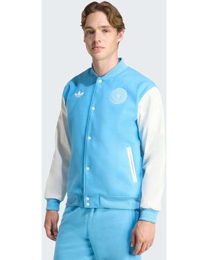 adidas Originals – inter miami anthem – jacke - Blau