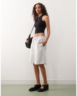 Collusion Longline jogger Short - Natural