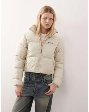 Columbia Puffect Ii Cropped Puffer Jacket - Natural