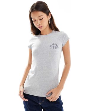 Superdry Athletic Essential Slub T-Shirt - White