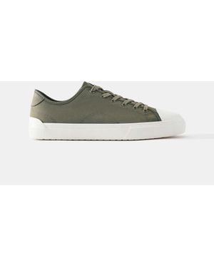 Pull&Bear – lässige sneaker - Grün