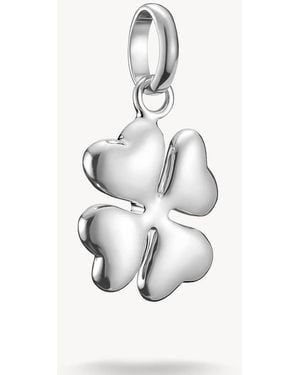 Thomas Sabo Charm Pendant Lucky Clover - White
