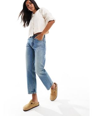 Stradivarius Cropped Jeans - Blauw
