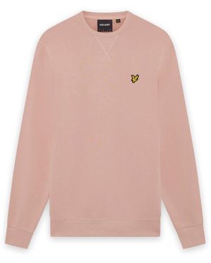 Lyle & Scott Mid Layers Crew Neck Sweatshirt - Pink