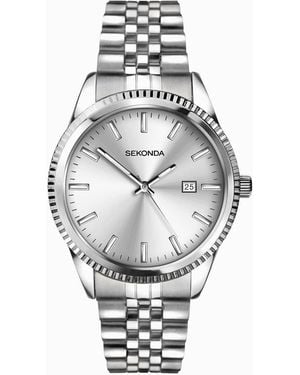 Sekonda King 40Mm Round Watch - Grey