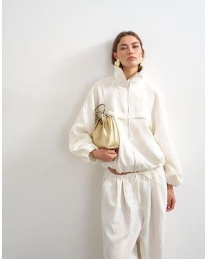 TOPSHOP – jacke aus modal - Weiß
