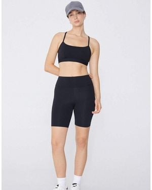 Tezenis Spaghetti Strap Padded Short Sport Top - Blue