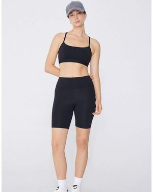 Tezenis Spaghetti Strap Padded Short Sport Top - Blue