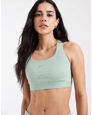 Nike Swift High Support Sports Bra - Green